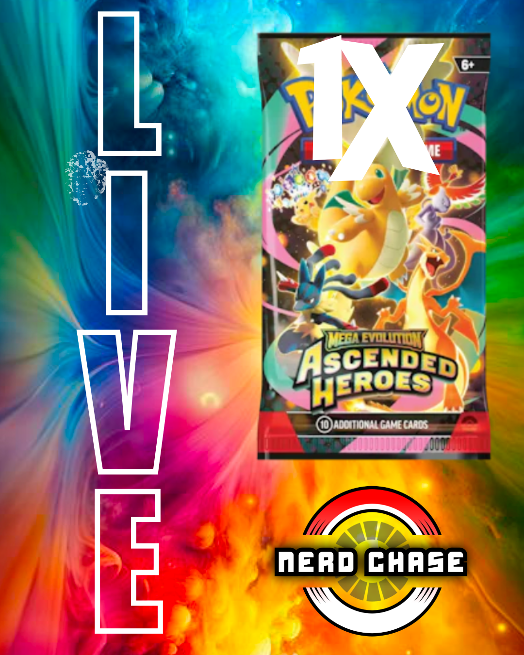 Ascended Heroes Booster Pack - Live Event