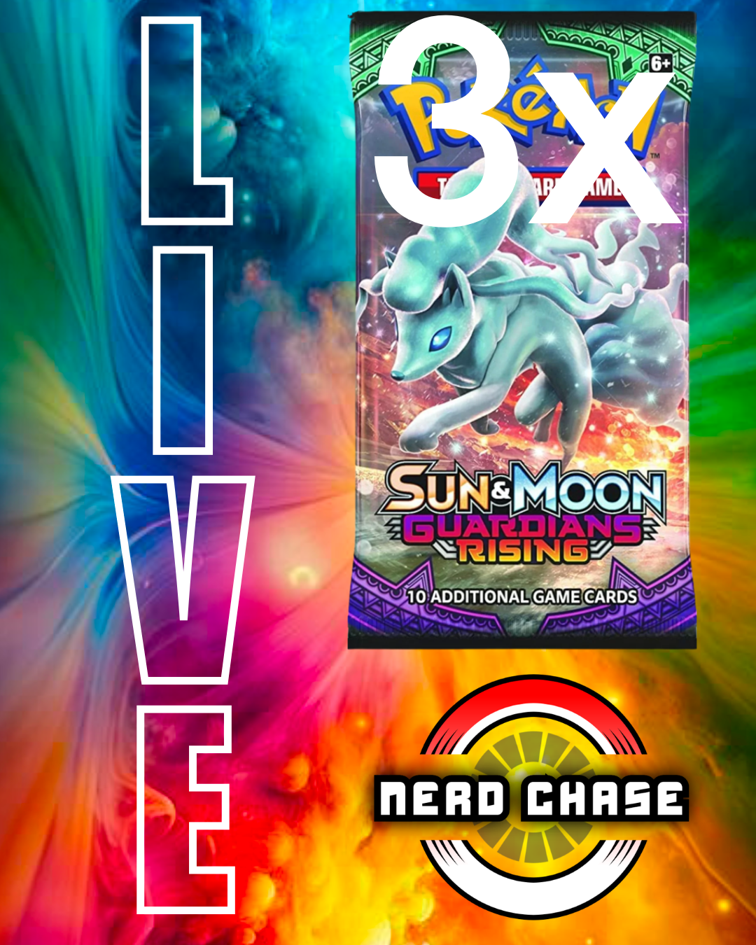 Guardians Rising 3 Pack Lot - Live Event