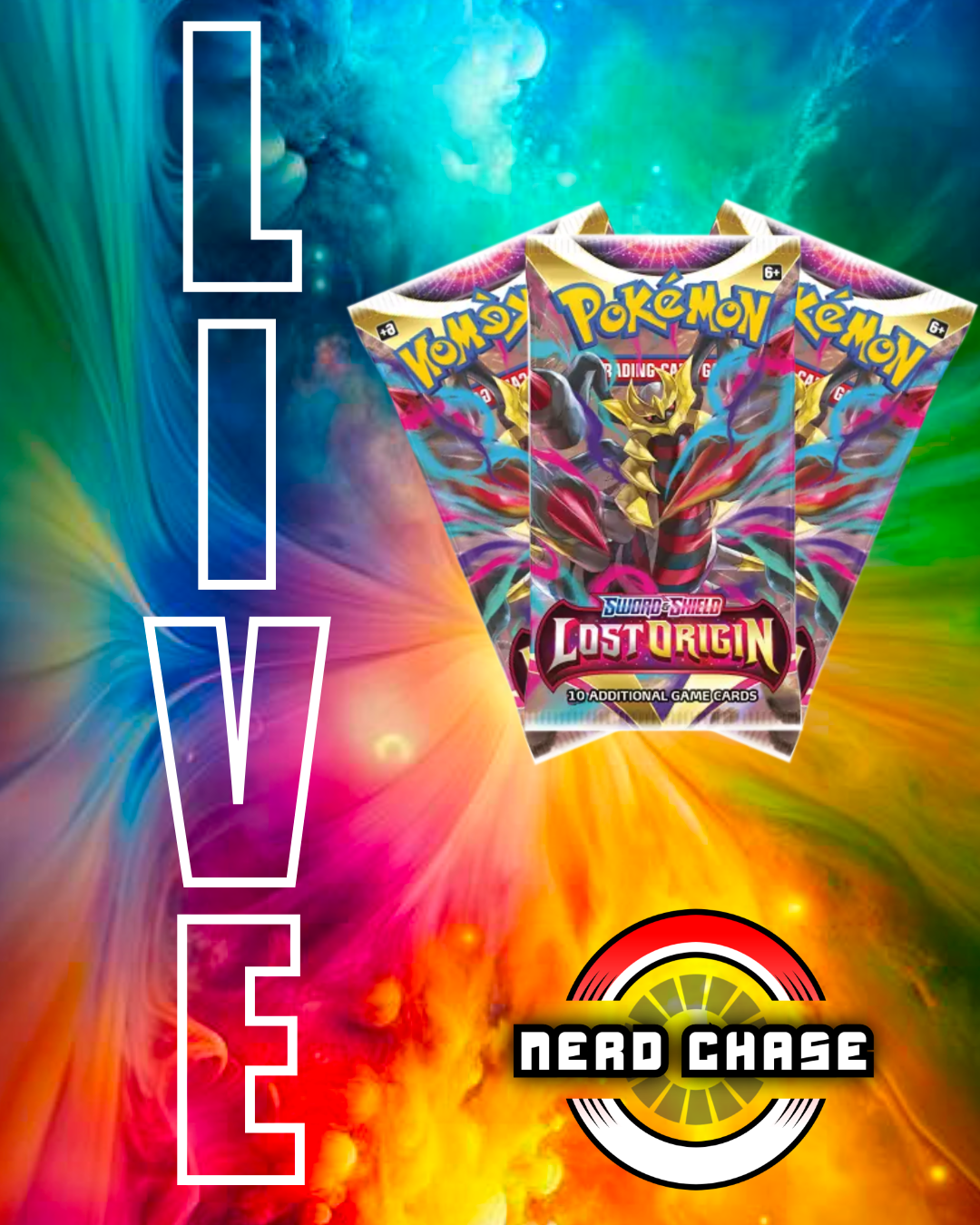Lost Origin 3 Pack Lot - Live Event
