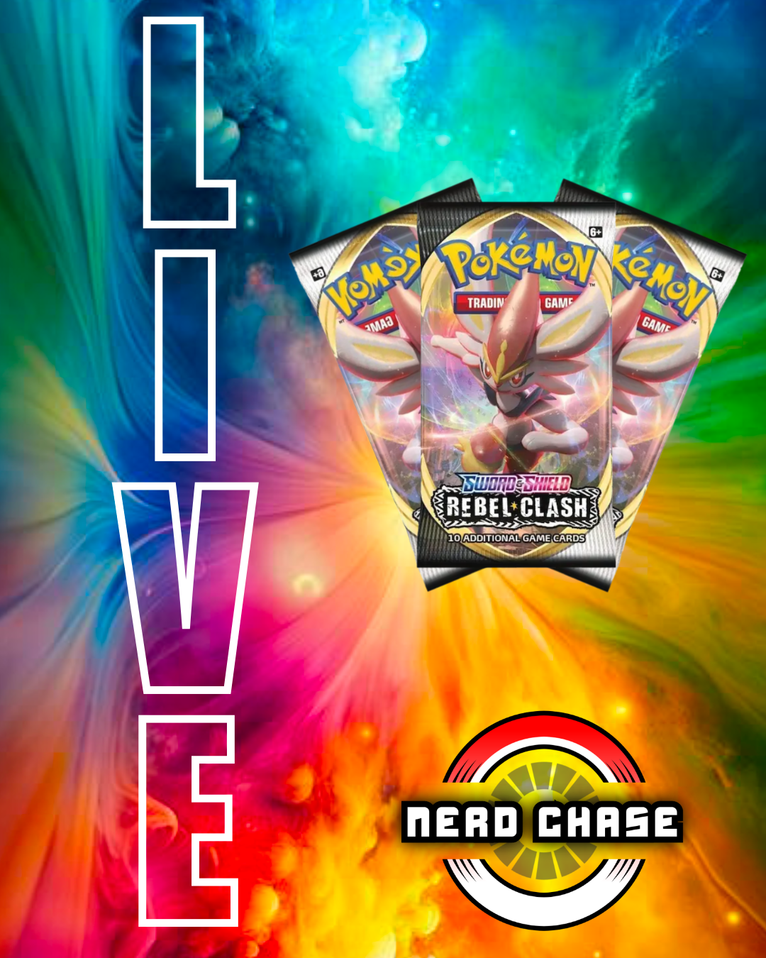 Rebel Clash 3 Pack Lot - Live Event