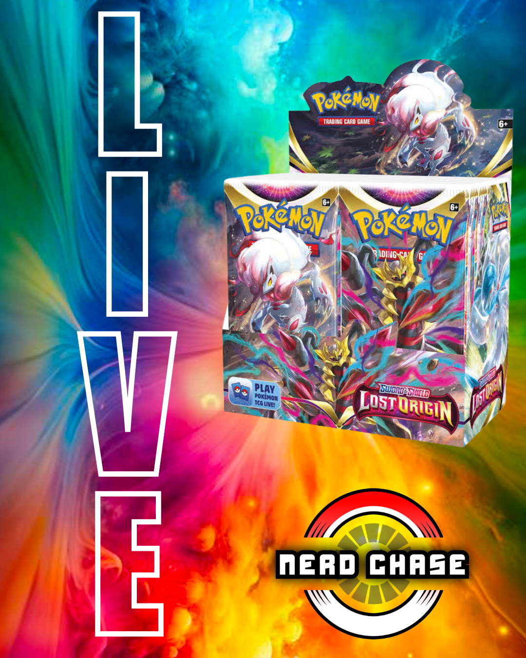 Lost Origin Booster Box BREAK - Live Event