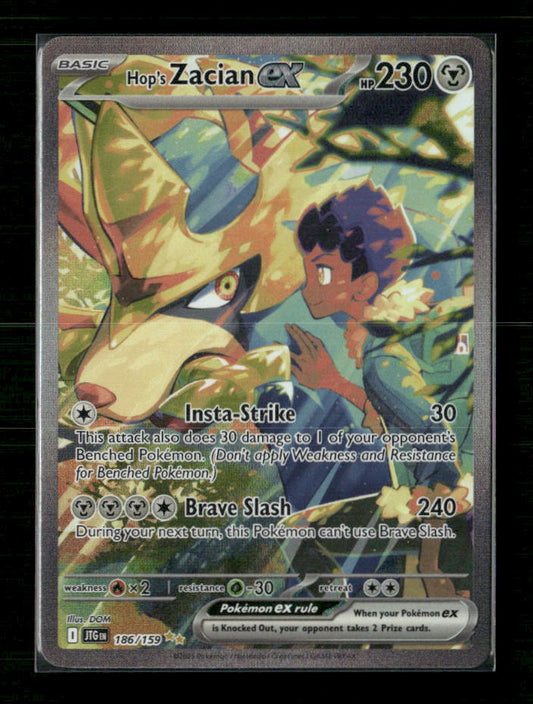 Hop's Zacian ex - 186/159