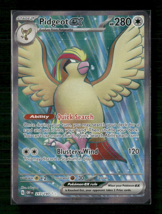 Pidgeot ex - 217/197
