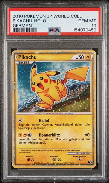 Pikachu World GR 10
