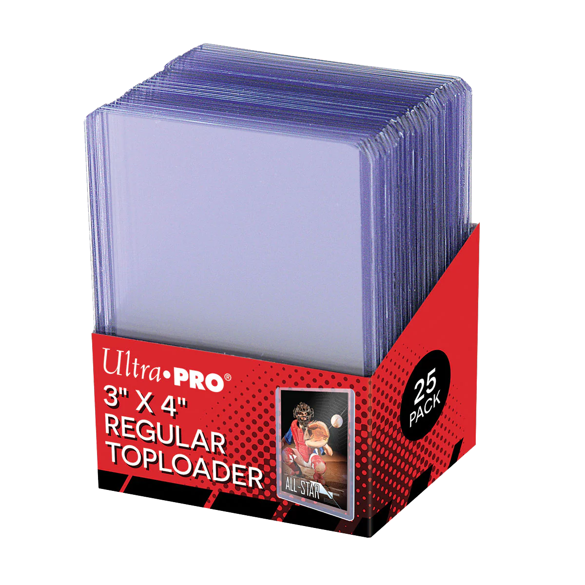 3" x 4" Clear Regular TOPLOADER® Sleeves (25ct) for Standard Size Cards