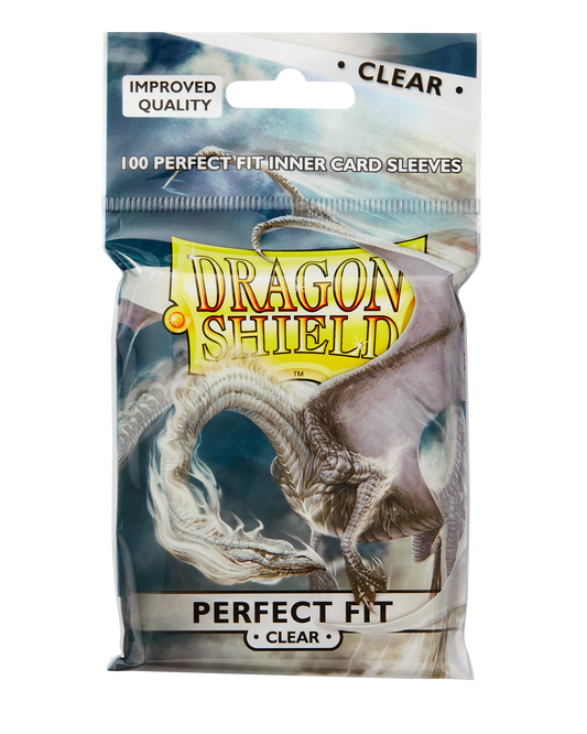 Dragon Shield - Clear - Toploading Perfect Fit Sleeves