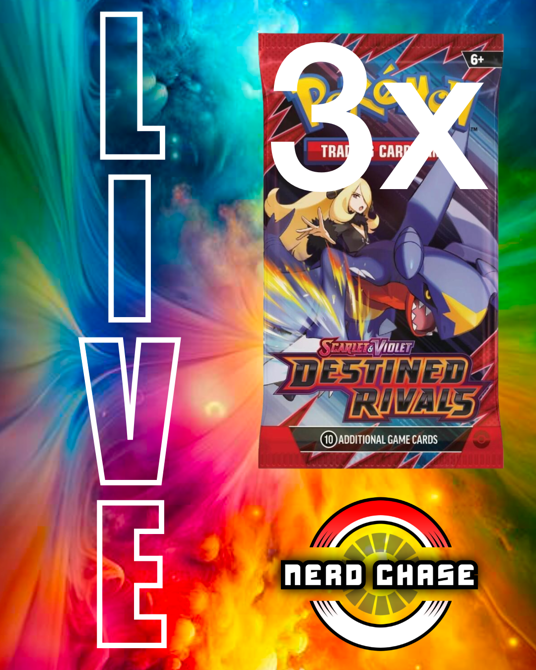 Destined Rivals 3 Pack Lot - Live Event