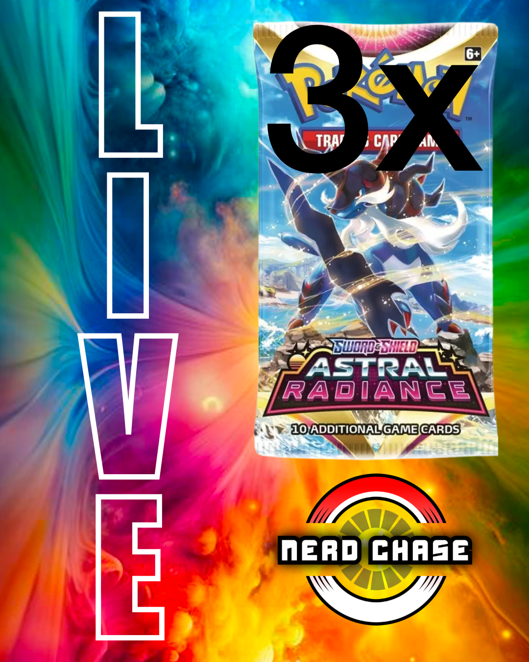 Astral Radiance 3 Pack Lot - Live Event
