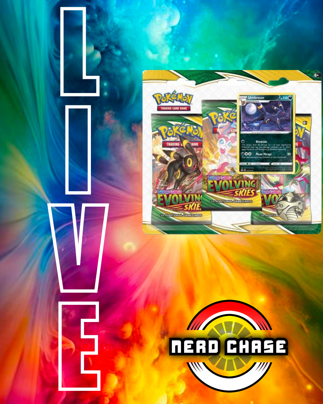 Evo Skies 3PK Blister (Umby) - Live Event