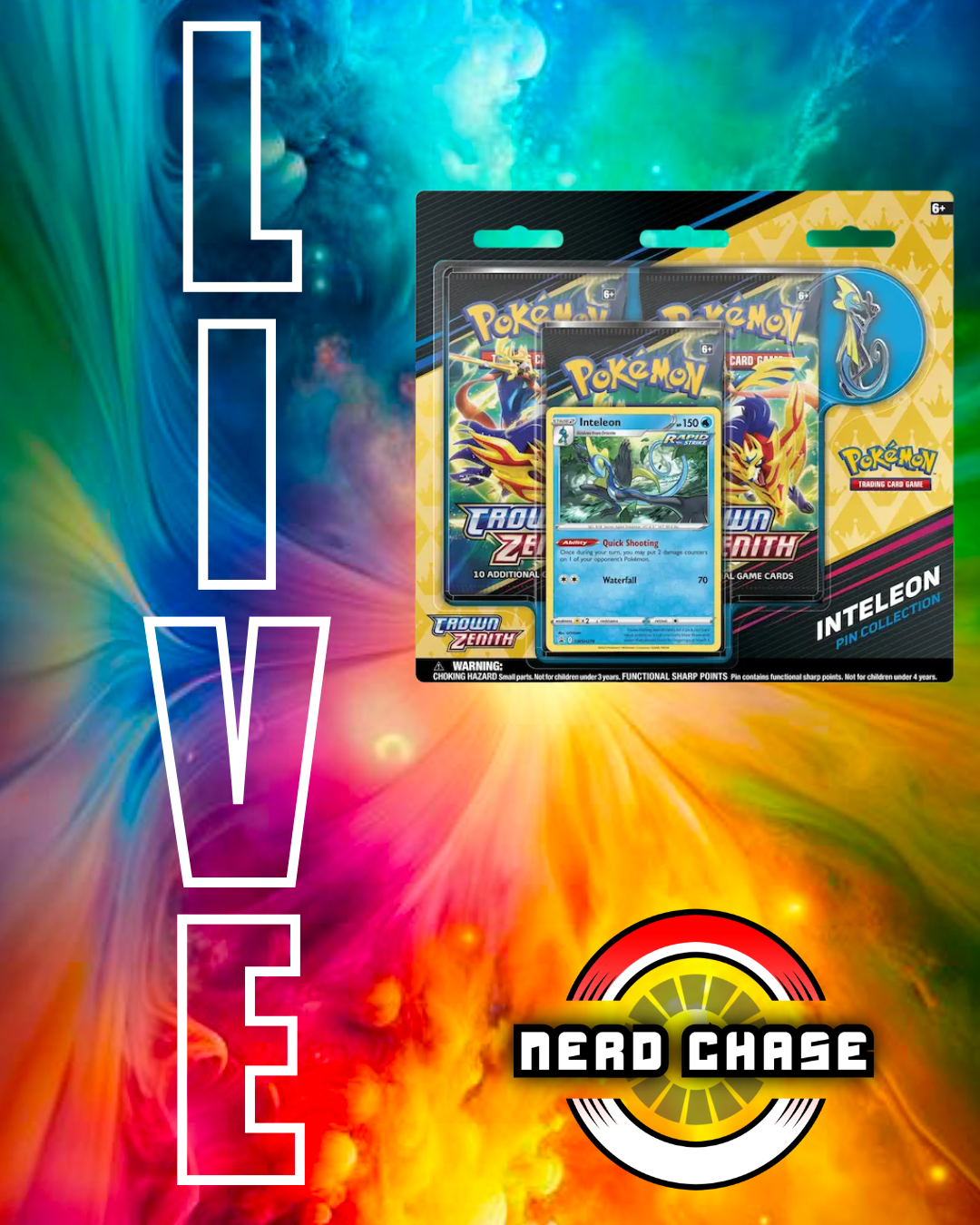 Crown Zenith 3PK Blister (Inteleon) - Live Event
