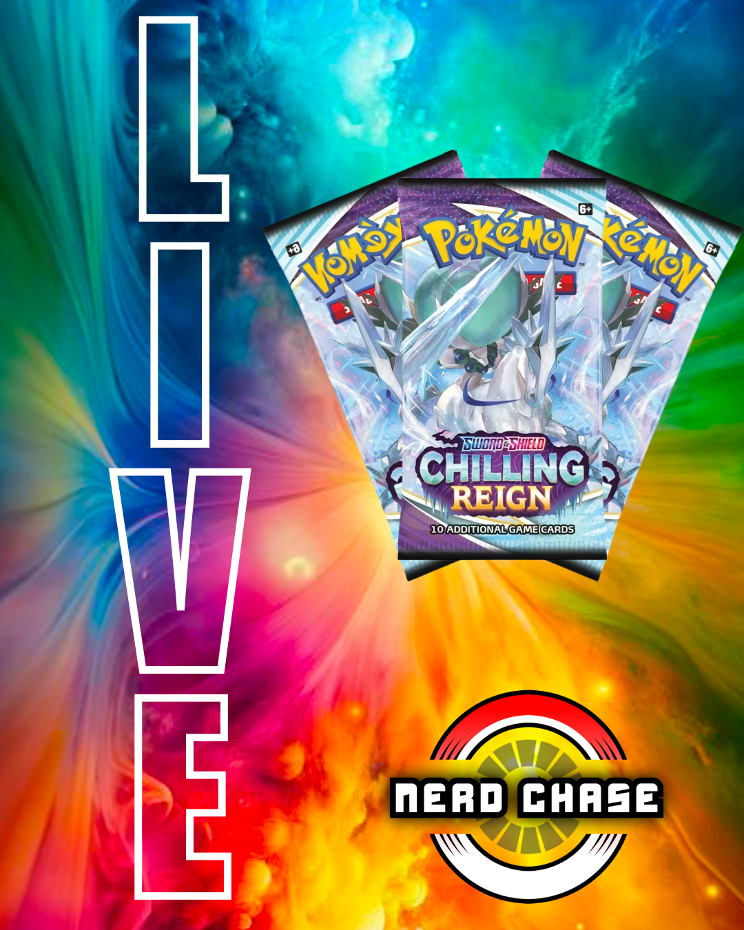 Chilling Reign 3 Pack Lot - Live Event