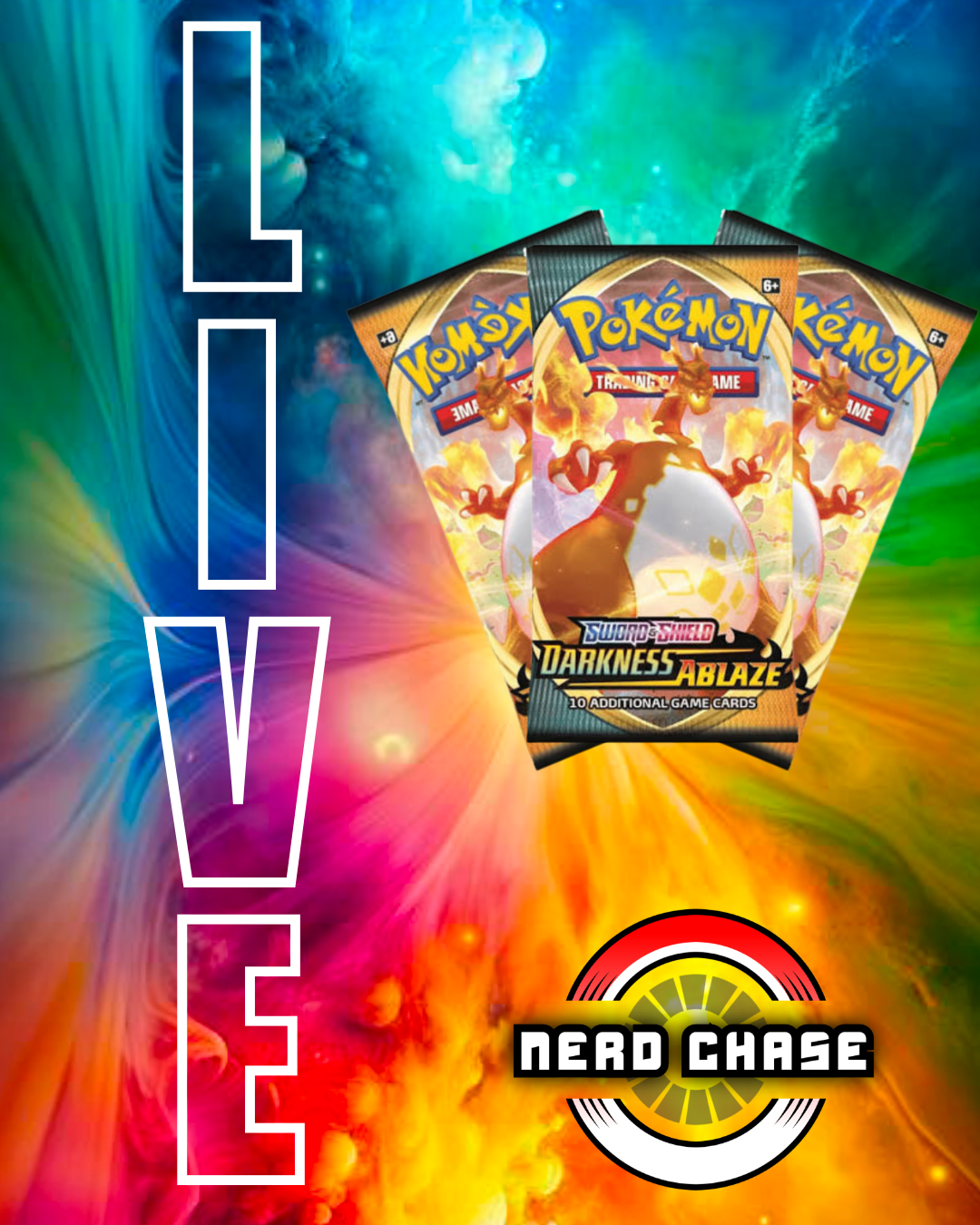 Darkness Ablaze 3 Pack Lot - Live Event