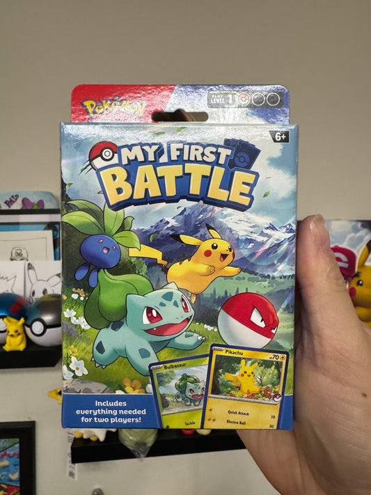 My First Battle (Pikachu & Bulbasaur)