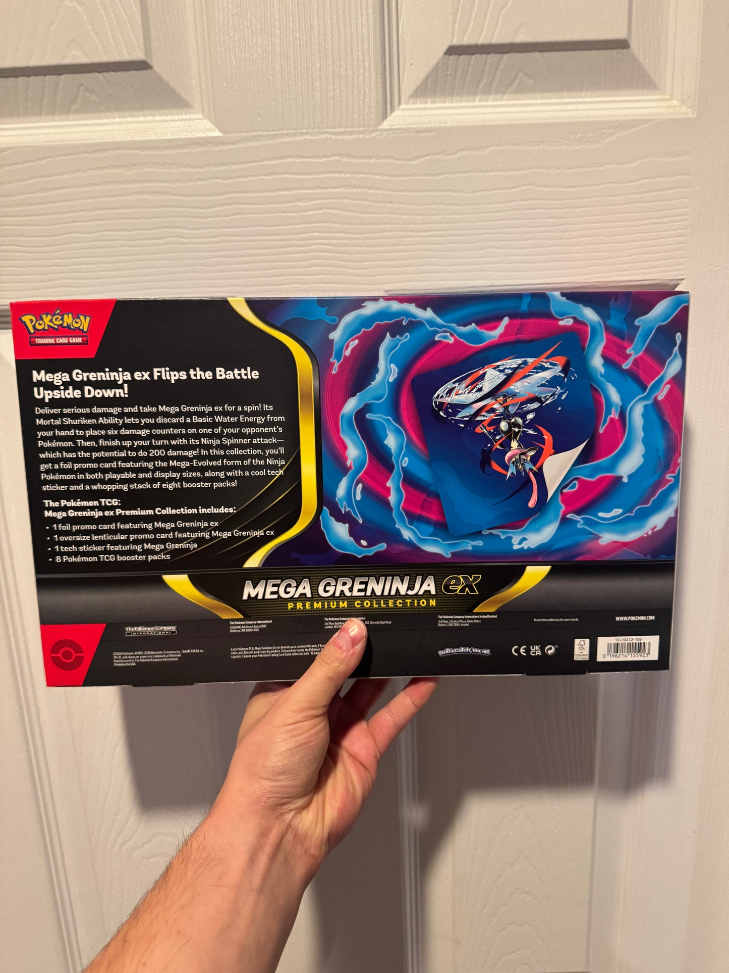 Mega Greninja ex Box