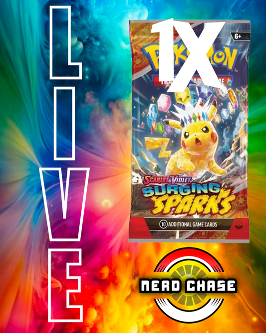 Surging Sparks Booster Pack - Live Event