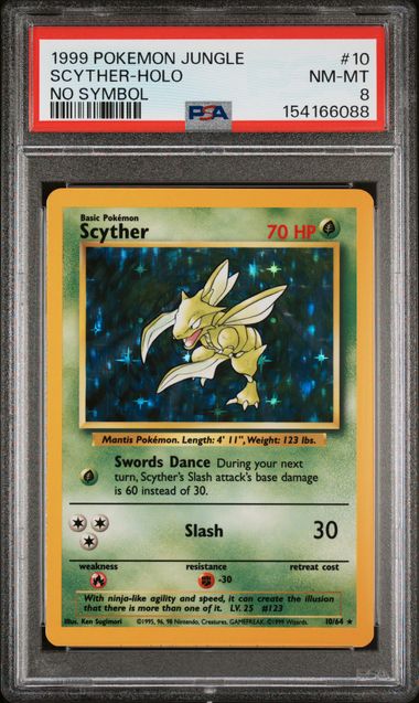 Scyther No Symbol 8