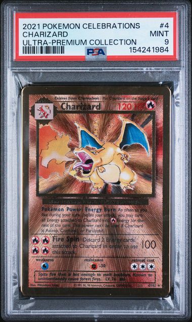 Charizard Metal 9