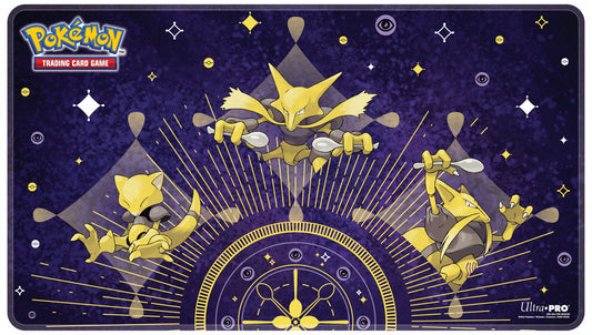 Abra Evolutions Stitched Playmat for Pokémon