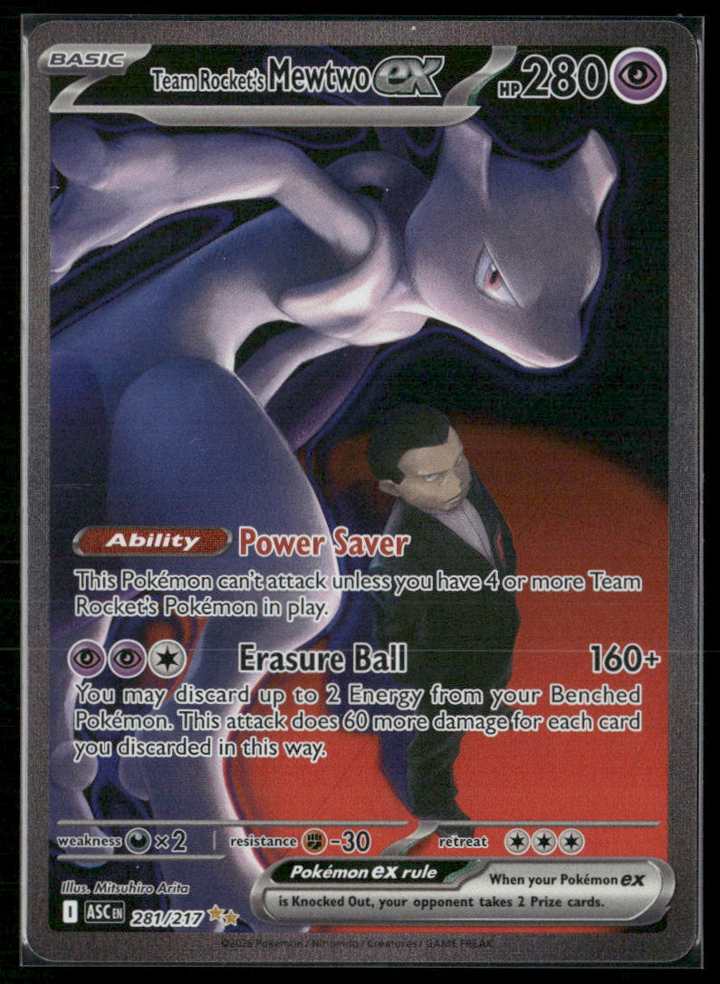 Team Rocket's Mewtwo #281
