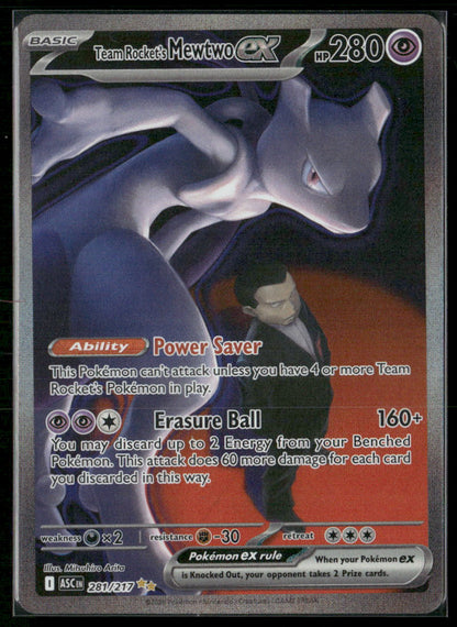 Team Rocket's Mewtwo #281