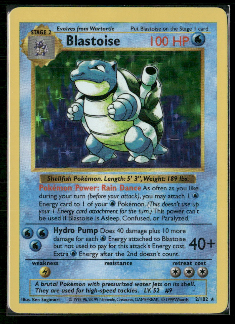 Blastoise Base Shadowless #2