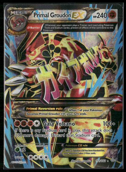 Primal Groudon EX #151