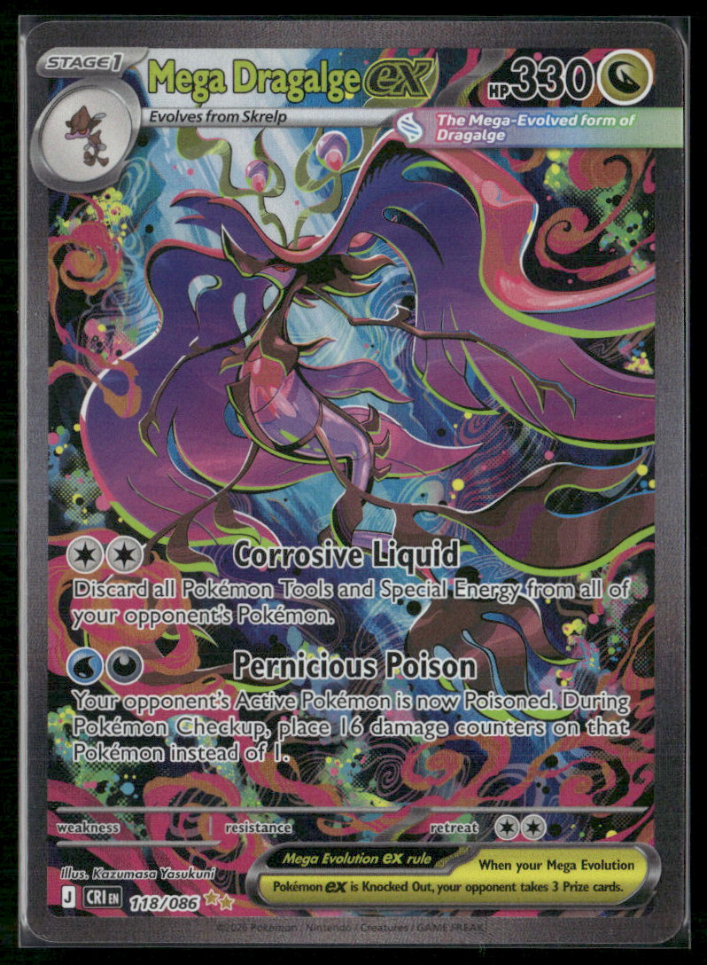 Mega Dragalge ex #118