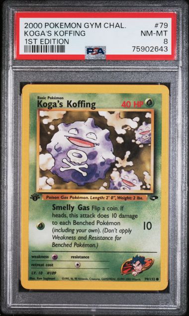 Koga's Koffing 8 (1st ED)