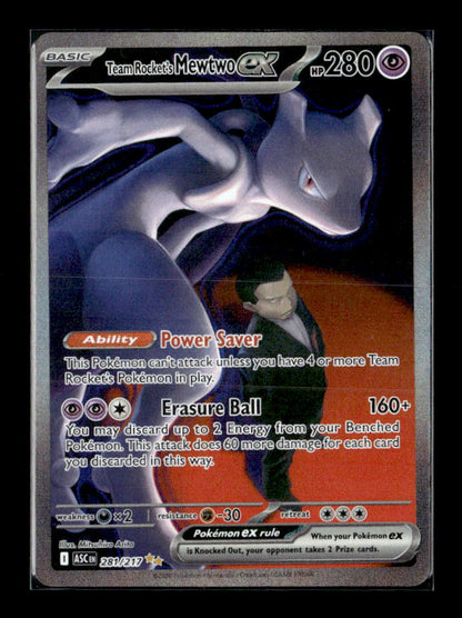 Team Rocket's Mewtwo ex - 281/217