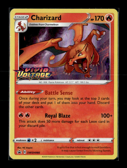 Charizard - SWSH066 (Prerelease)