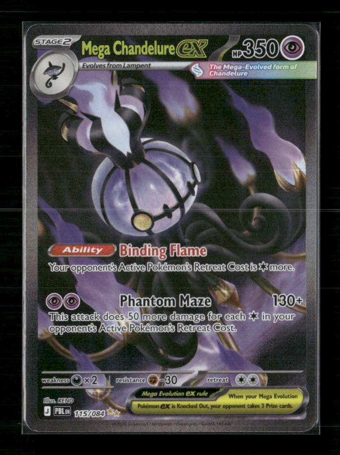 Mega Chandelure ex - 115/084