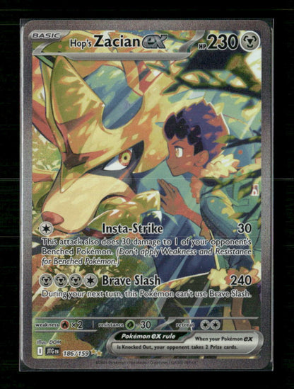 Hop's Zacian ex - 186/159