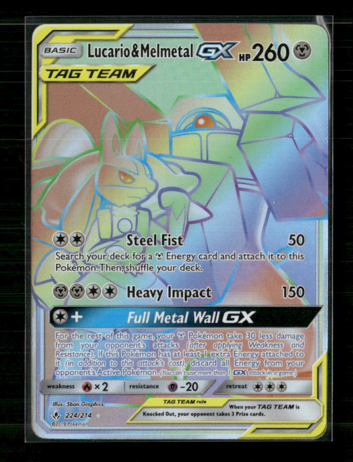 Lucario & Melmetal GX (Secret)