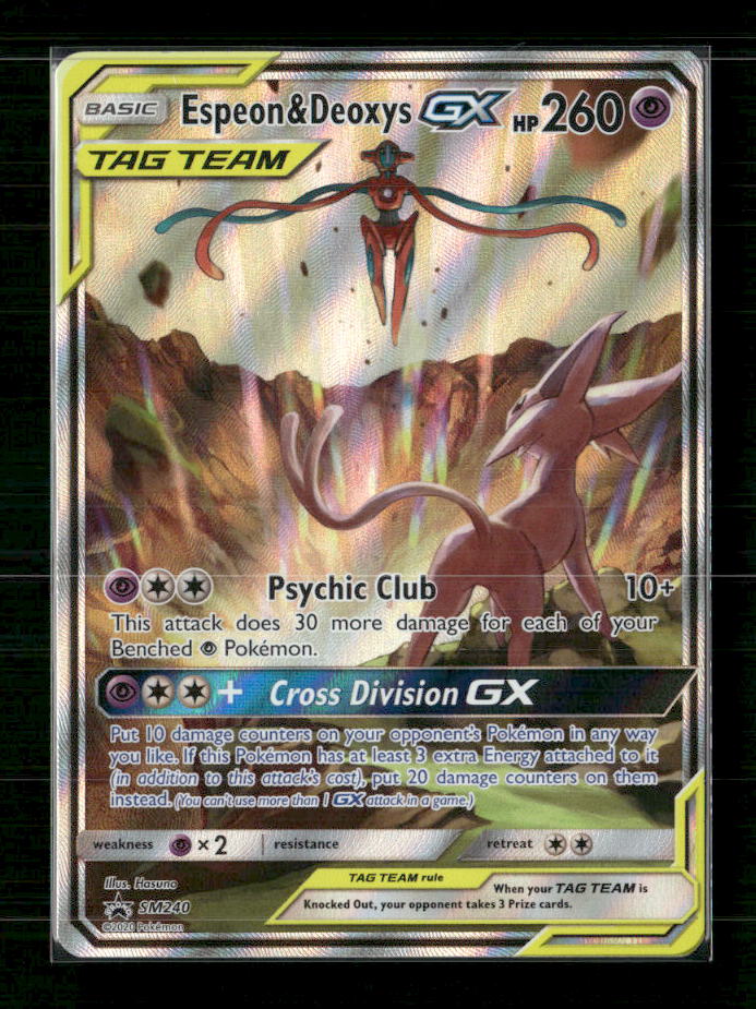 Espeon & Deoxys GX - SM240
