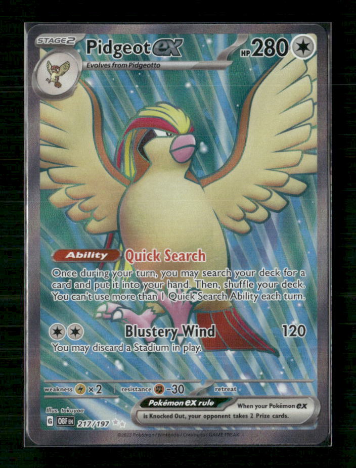 Pidgeot ex - 217/197