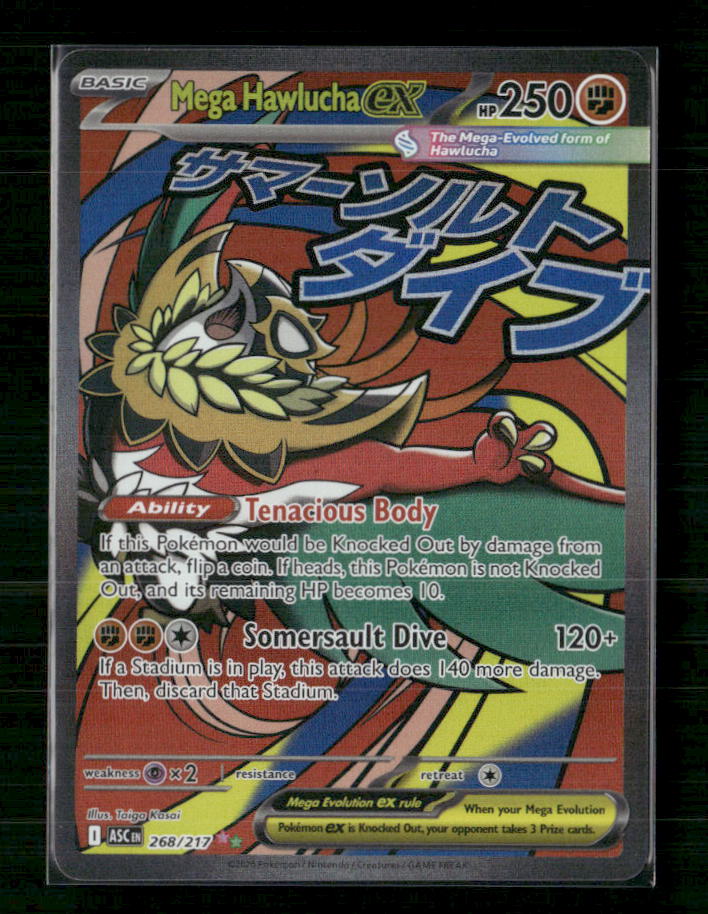 Mega Hawlucha ex - 268/217