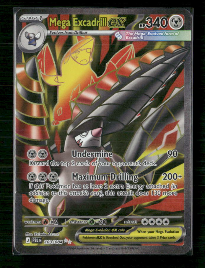 Mega Excadrill ex - 103/084