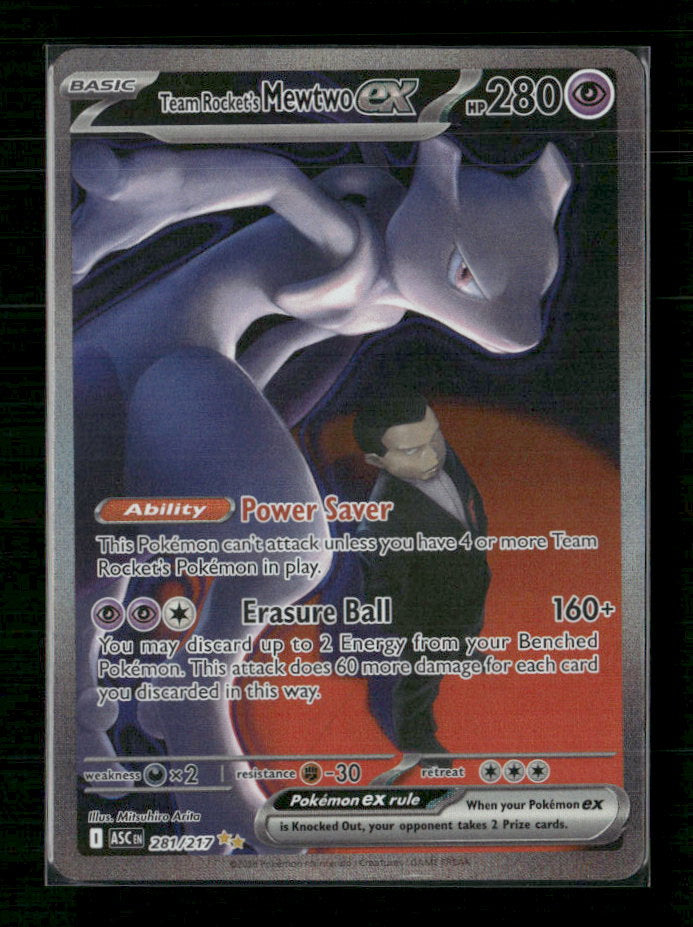 Team Rocket's Mewtwo ex - 281/217